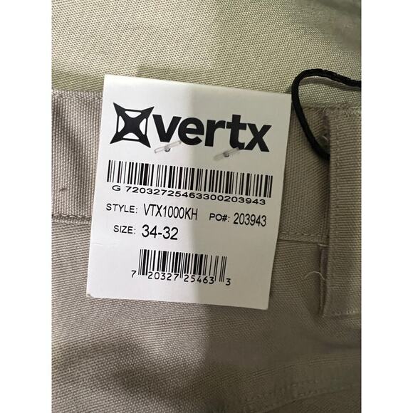 Vertx Men's Original Tactical Pants in Khaki - Cargo Utility - size 34X32 - Picture 5 of 8